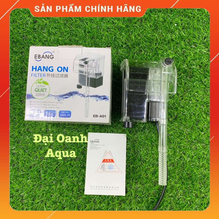 Lọc Thác Mini Cho Bể Cá EBang A01-Giúp Lọc Trong Nước Cho Bể Cá Mini