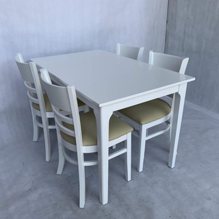 [Freeship] Bộ bàn ăn gỗ tự nhiên