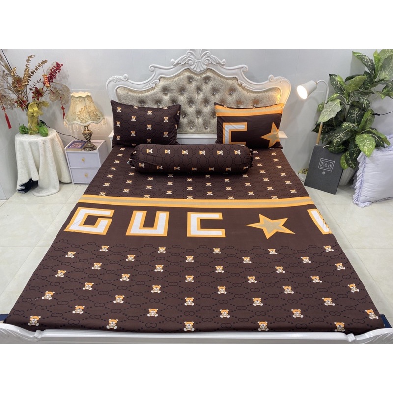 Bộ drap thun hàn quốc 4 món mát mịn
