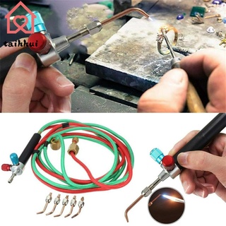 Hàn kim loại Bộ hàn nhiệt độ thấp Bán chạy Đồ trang sức Đồ trang sức Micro Mini Gas Nhỏ 5 Ngọn đuốc hàn oxy Mỹ