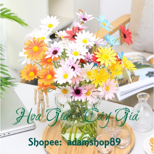 Hoa giả - Hoa Cúc Họa Mi Hà Lan Siêu Đẹp
