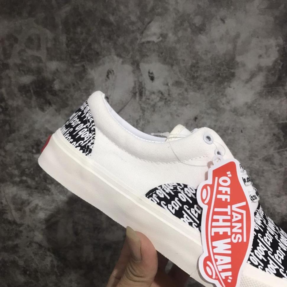 Giày Vans chữ FOG FEAR OF GOD buộc dây thể thao sneaker nam nữ Hot trend