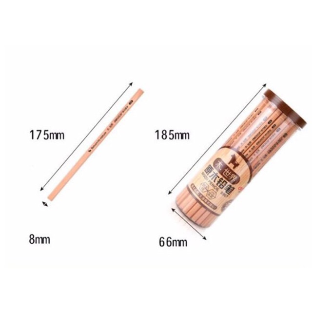 Hộp 50 bút chì gỗ 2B Deli cao cấp, # set 50 bút chì gỗ 2B, # set 50 bút chì, # hộp 50 butf chì cao c