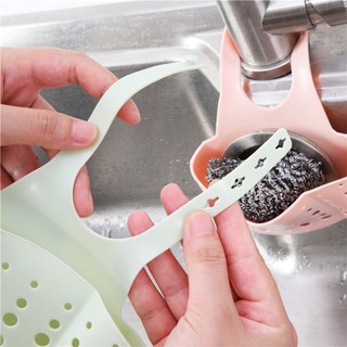 [Giỏ đựng lưới rửa bát] và xà bông (O162)