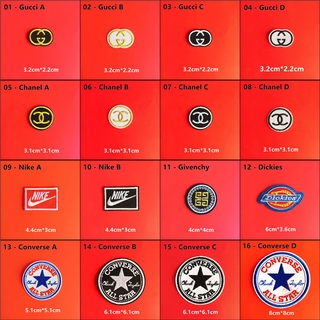 Sticker ủi thêu logo thời trang