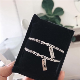 Lắc tay khắc theo yêu cầu bạc