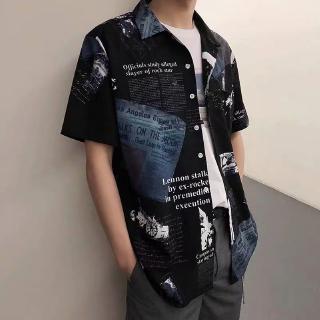 Summer Fashion Printed Short Sleeve Shirt