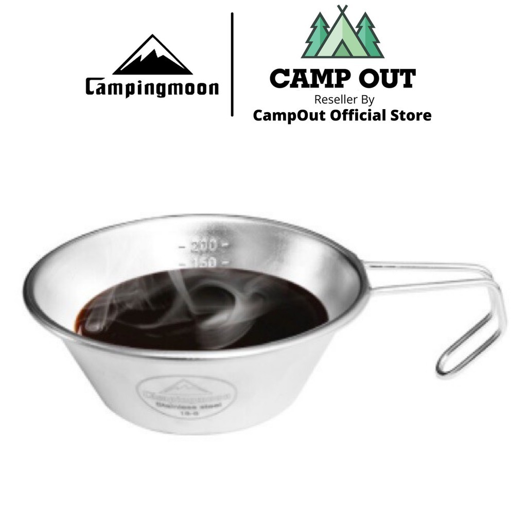 Campingmoon đồ cắm trại campoutvn campingmoon bát cắm trại du lịch dã ngoại nấu uống nhỏ gọn A080