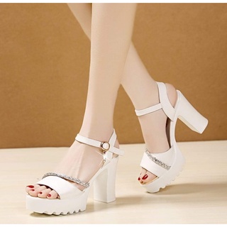 SANDAL CG ĐẾ THÔ 1 DÂY ĐÁ CAO CẤP