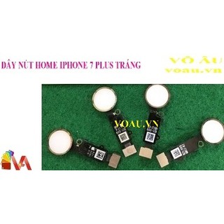 Nút home vật lý iphone 7 plus màu trắng, zin, đẹp, chất lượng