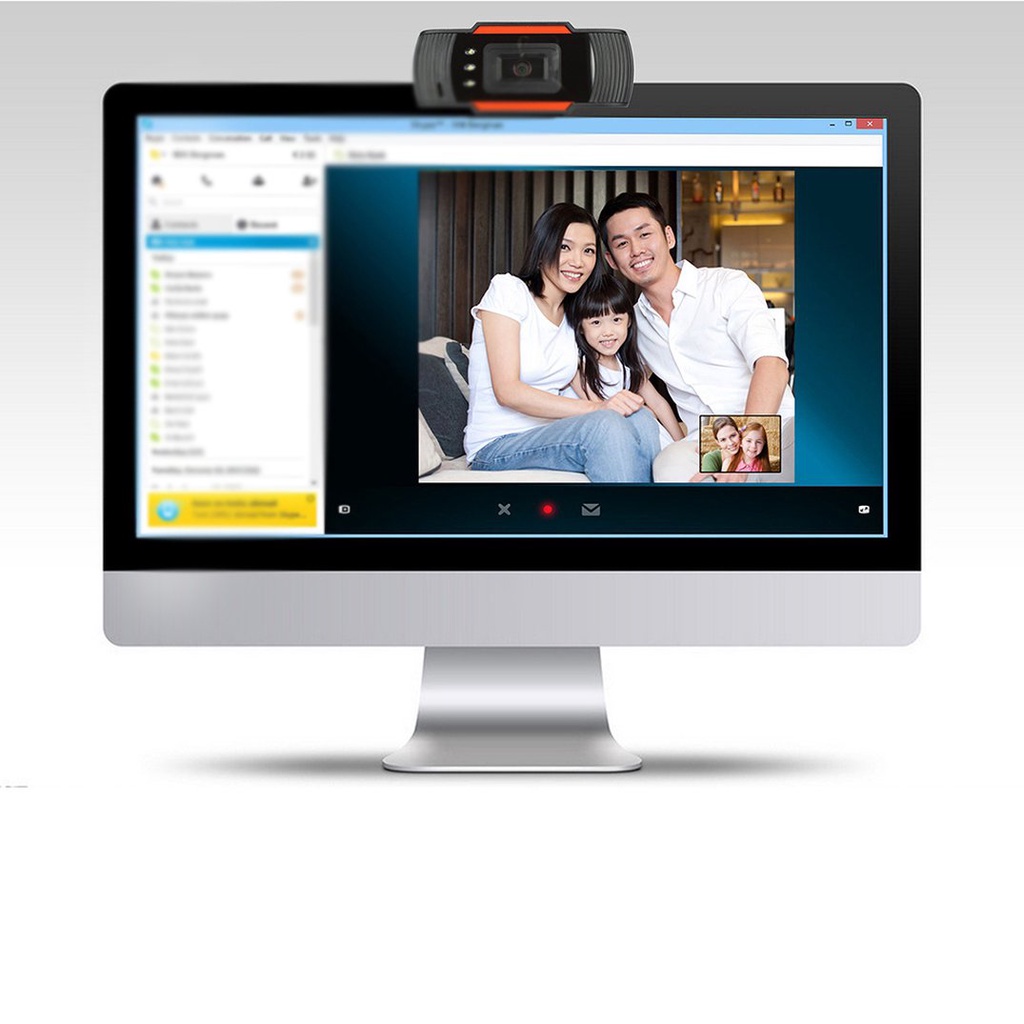 Webcam Usb Hd 480p Tích Hợp Microphone Giảm Tiếng Ồn Cho Máy Tính Laptop | BigBuy360 - bigbuy360.vn