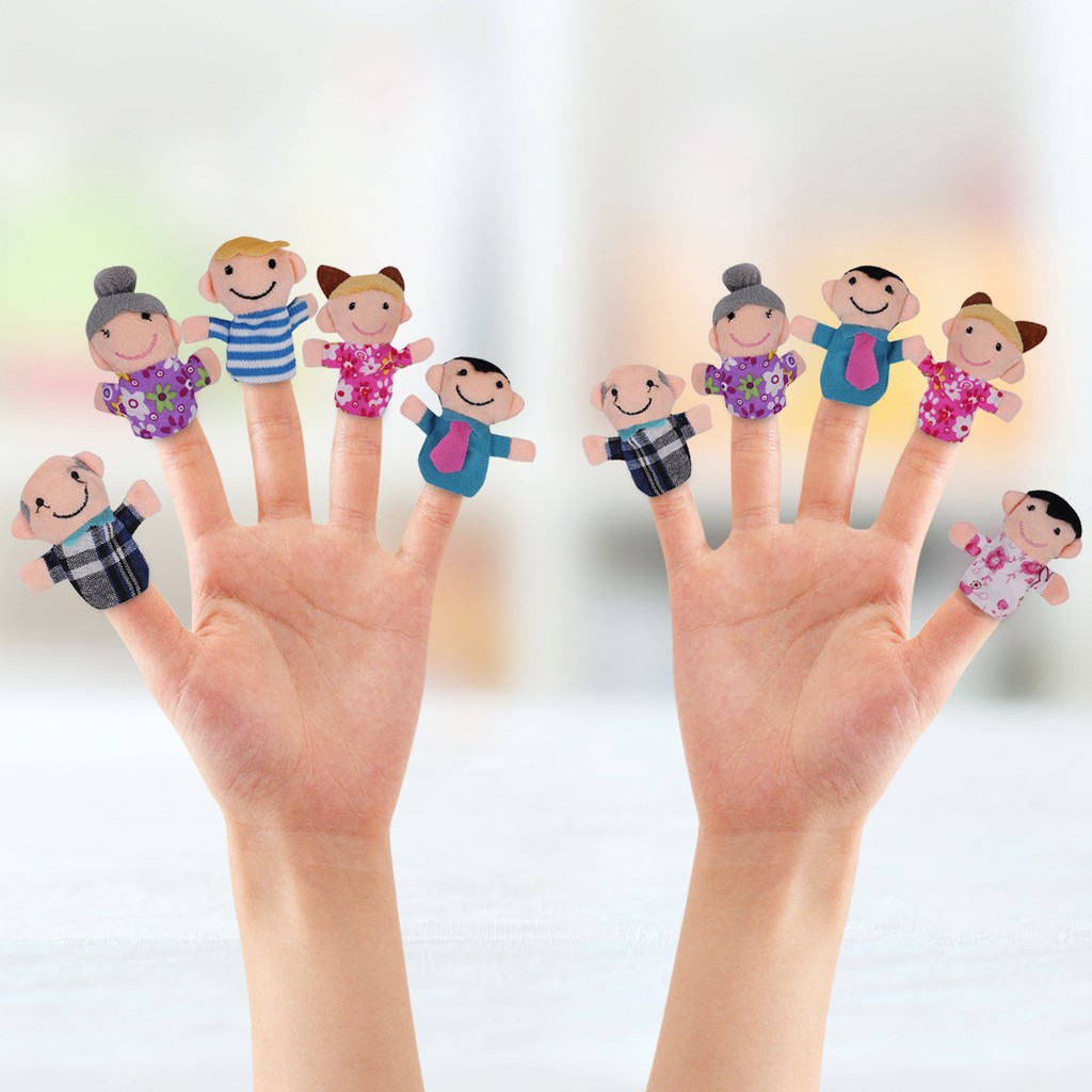 Set 6 Con Rối Ngón Tay
