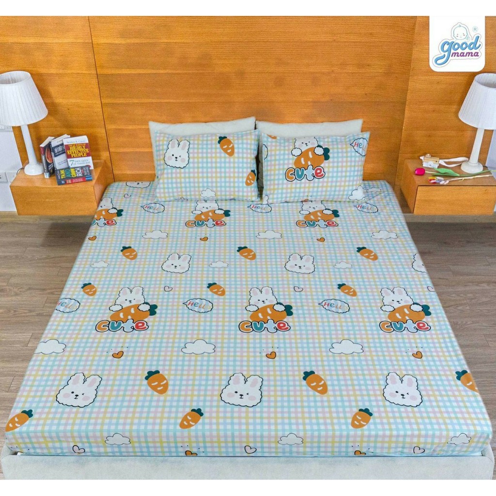 Goodmama Ga Chống Thấm Cotton Cao Cấp 100% cotton bảo hành 6 tháng ( ko vỏ gối)