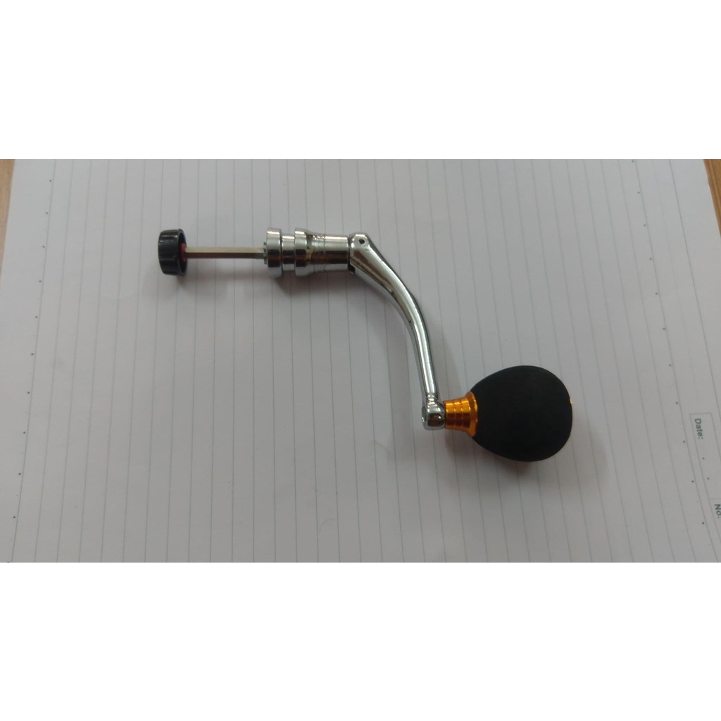 Tay quay máy câu hàng INOX núm tròn phù hợp máy 3000 4000 5000 6000 - ĐỒ CÂU CÁ ĐỨC NGUYÊN