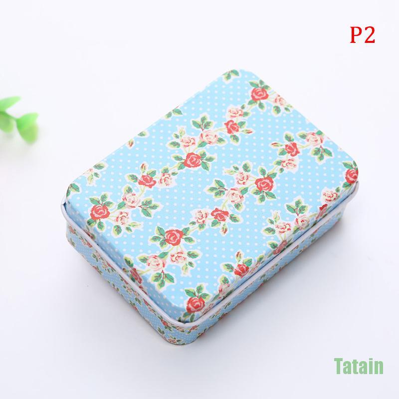 Hộp thiếc đựng kẹo/ trang sức họa tiết hoạt hình