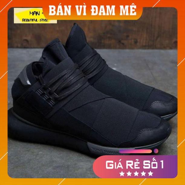 [Feeship_hang cao cap] Giày thể thao ADIDAS Y3 QASA đen (Full box)