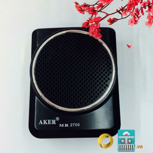 Máy trợ giảng Aker MR2700 màu đen dòng mic có dây - Loa trợ giảng Aker RM 2700 dành cho giáo viên ♥️♥️