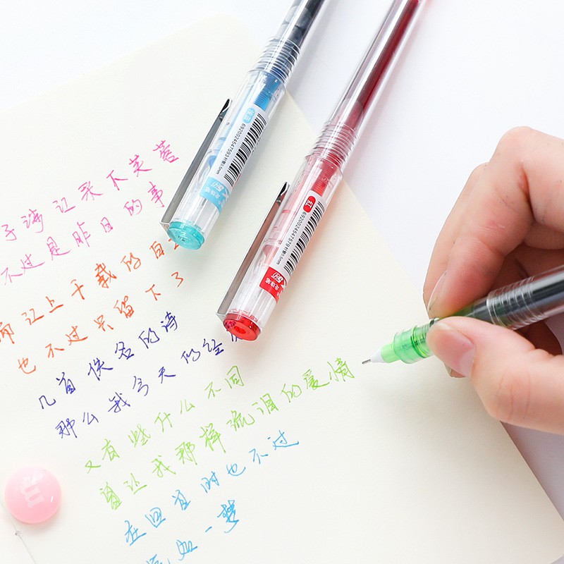 1 Bút Bi Trong Suốt Ngòi 0.5mm A6002
