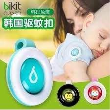 Kẹp chống muỗi Bikit Guard cho bé - chiết xuất 100% tinh dầu chanh sả tự nhiên Hàn Quốc
