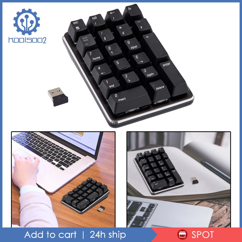 Bàn PhíM Koolsoo2 Mini Thông Minh 2.4G 21 PhíM Cho Laptop / switch