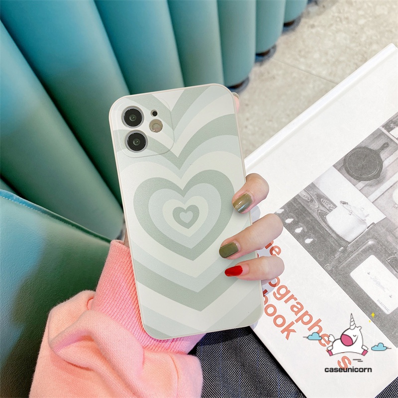 Ốp lưng IPhone trái tim cạnh vuông 6/6plus/6s/6splus/7/7plus/8/8plus/x/xr/xs/11/12/13/14/pro/max/plus/promax BVC928