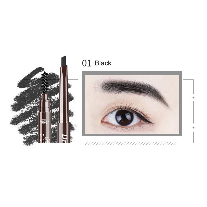 Chì kẻ lông mày hai đầu chống thấm nước và mồ hôi tiện lợi thương hiệu DNM | BigBuy360 - bigbuy360.vn