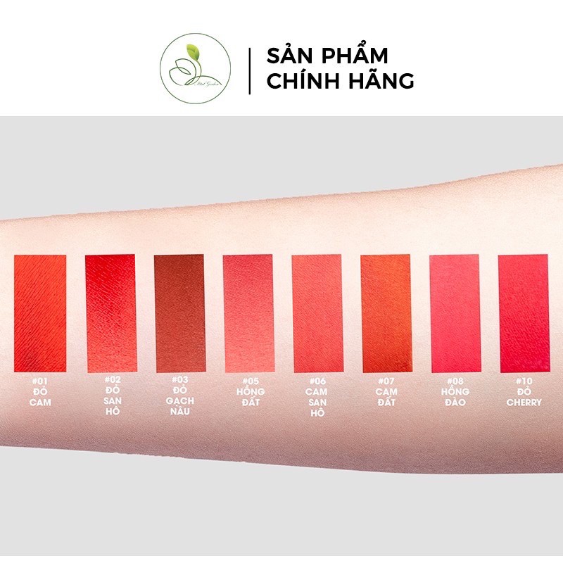 [FREESHIP ] Son Kem Lì ROSES MATTE LIPSTICK Minigarden  Không Trôi Màu Son Trong 8 Tiếng Siêu Đẹp | BigBuy360 - bigbuy360.vn