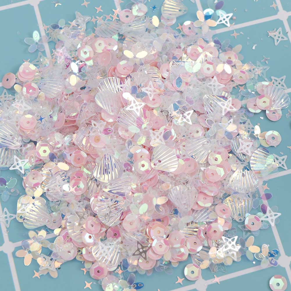 [Hàng mới về] Hộp 15g phụ kiện trang trí móng tay hỗn hợp xinh xắn