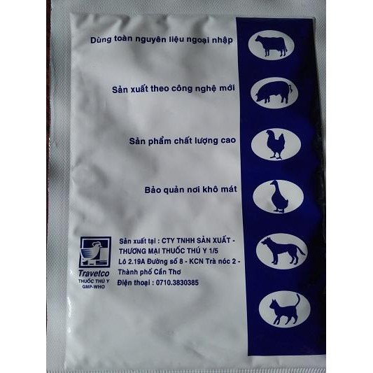 Tydoxin 50G Sử Dụng cho Trâu Bò Heo Gà Vịt Chim