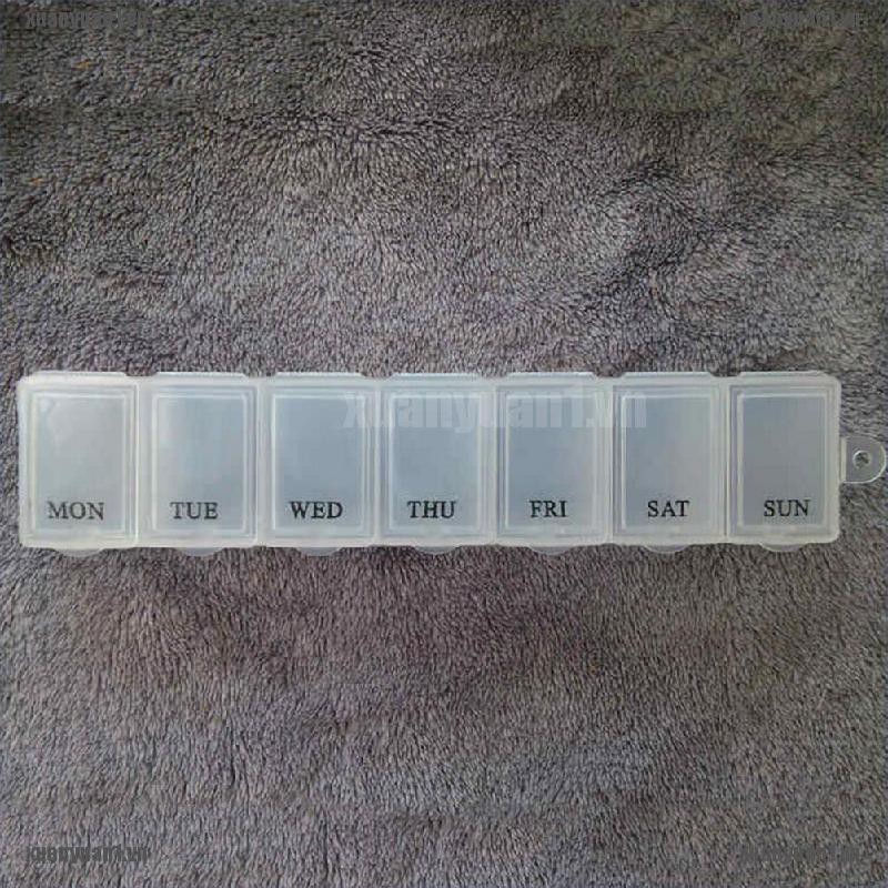 Hộp Đựng Thuốc 7 Ngày Trong Tuần Tiện Dụng