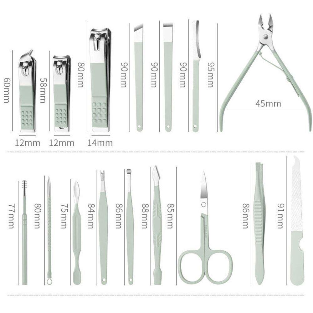 Bộ Kềm Cắt Móng Tay Tẩy Da Chết Chăm Sóc Móng Chuyên Nghiệp