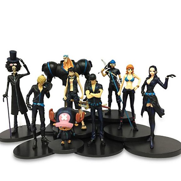 Mô hình Figures Các nhân vật OnePiece - Luffy, Zoro, Sanji, Robin, Nami, Chopper, Brook, Franky, Usopp
