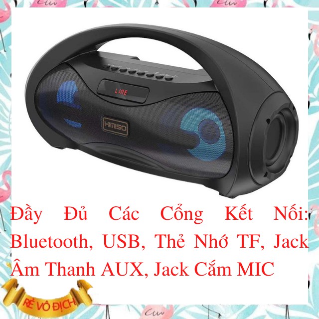 [ BH12 Tháng, Tặng Micro Hát Karaoke ] Loa Bluetooth KIMISO KM-S2BÁN CHẠY Loa Hát Karaoke Kết Nối Điện Thoại Máy Tính