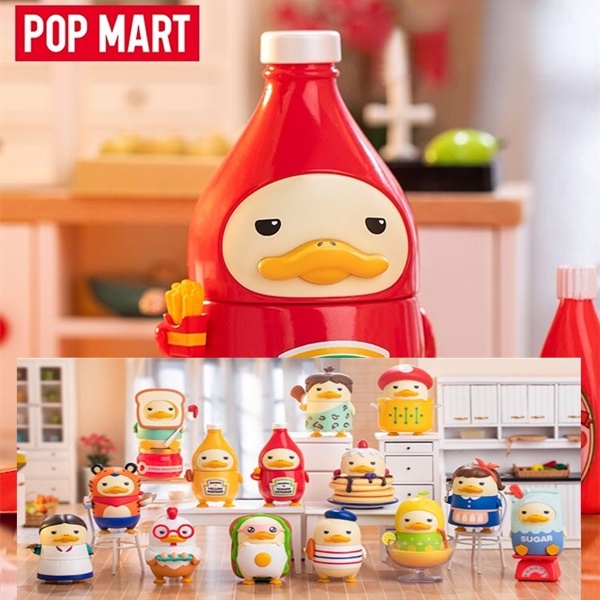 ★Hgtoys★ [] Búp Bê Popmart DUCKOO Kitchen War Series Mystery Box Quà Tặng Trang Trí Thời Thượng