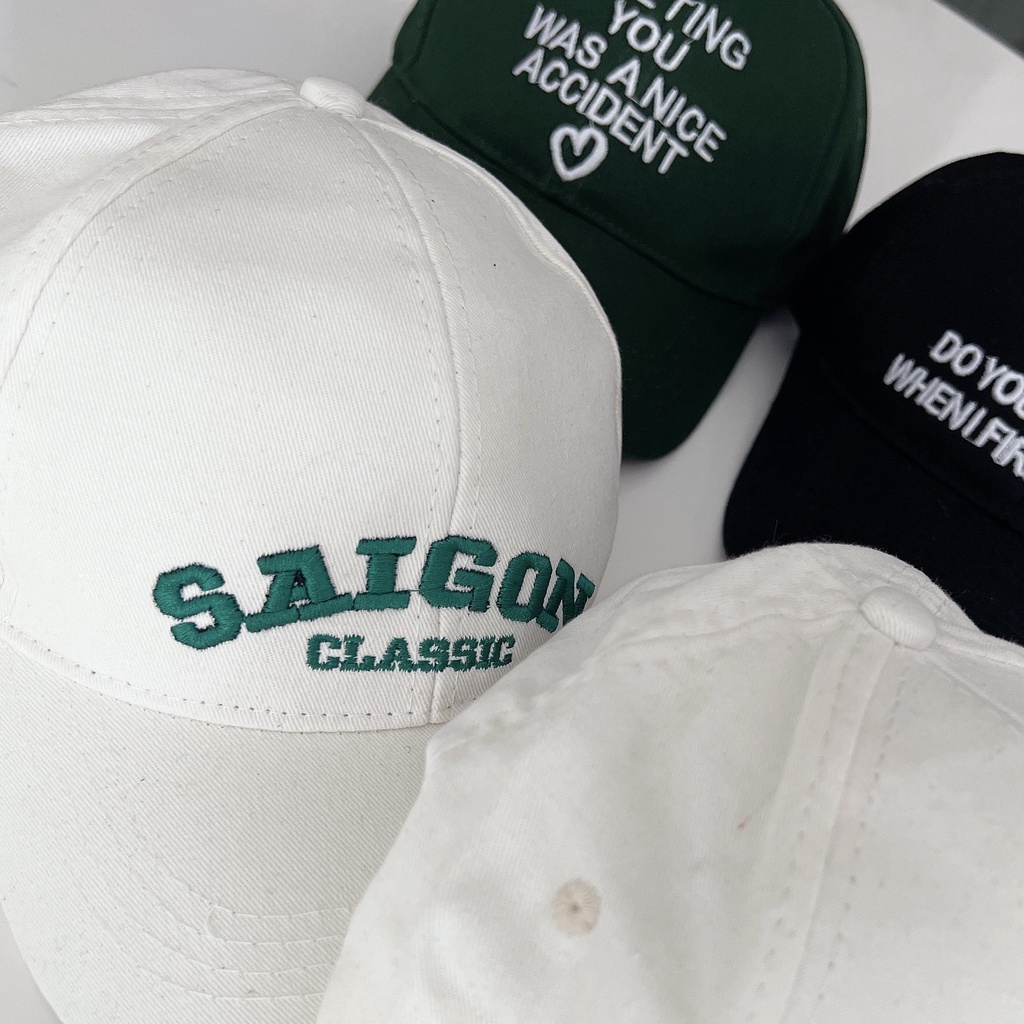 [sẵn] Mũ Lưỡi Chai Tanazi Chất Xịn Mịn, Chữ Thêu Chắc Chắn Có Dây Tùy Chỉnh 3 Màu (ảnh thật tại shop) Tanazi Closet