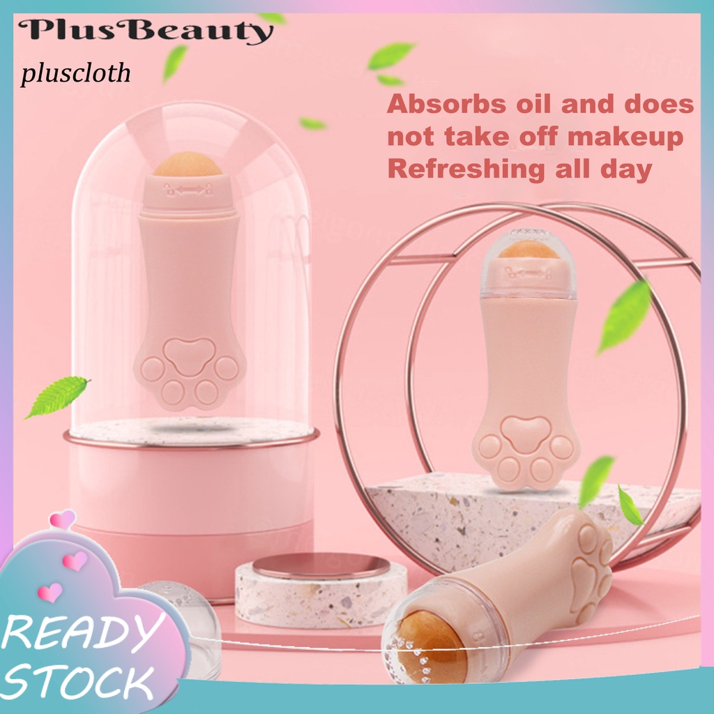 [Hàng mới về] Cây lăn mặt bằng đá núi lửa giảm mụn chống lão hóa chăm sóc da cao cấp