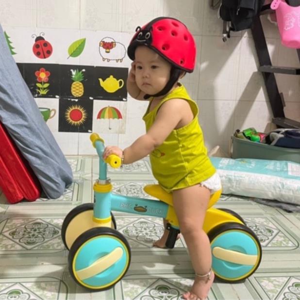 Xe chòi chân cho bé PHC Duck chính hãng từ 1-5 tuổi, Bảo hành 1 đổi 1, xe chòi chân vịt 4 bánh chắc chắn an toàn