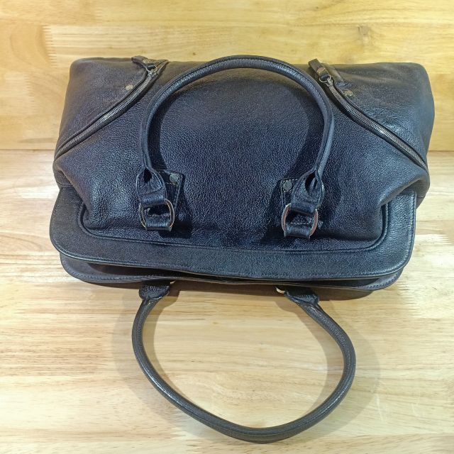 Túi du lịch da thật secondhand  110512