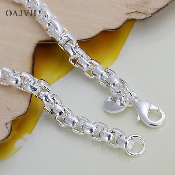 Vòng tay bạc 925 thiết kế kiểu mắt xích thời trang cho nữ