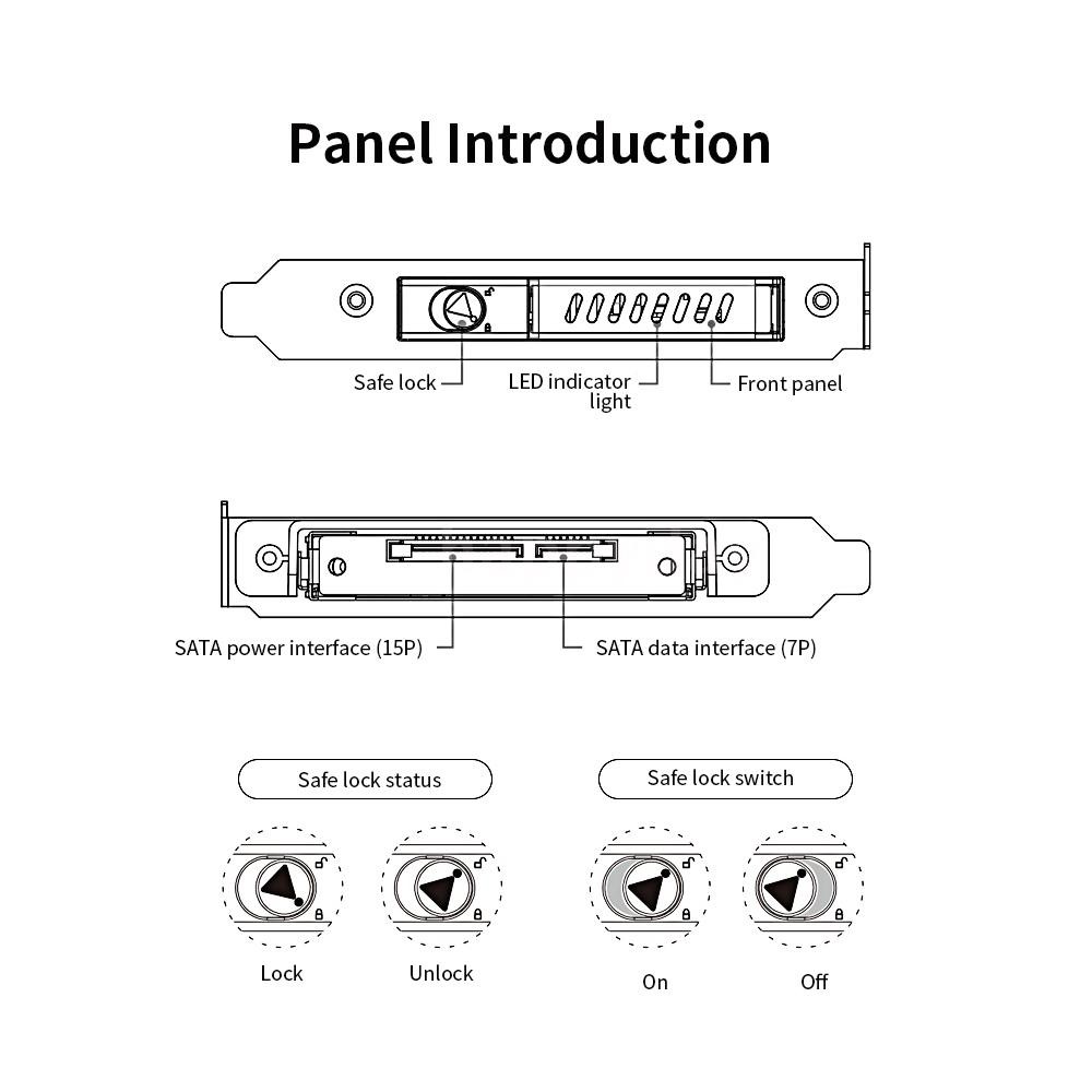 Khay Đựng Ổ Cứng Ngoài 2.5inch Pci | BigBuy360 - bigbuy360.vn