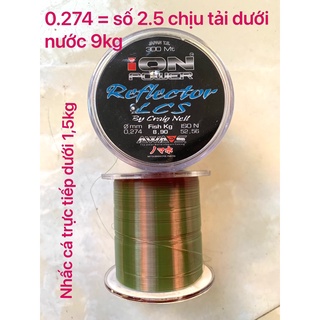 Cước câu cá ION REFLECTOR LCS 300M cước câu cá