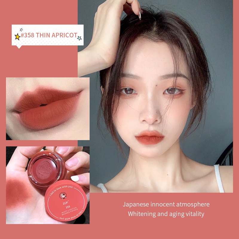 Son môi dạng mousse mềm mịn Pudaier chống thấm nước với 3 màu sắc 26g | BigBuy360 - bigbuy360.vn