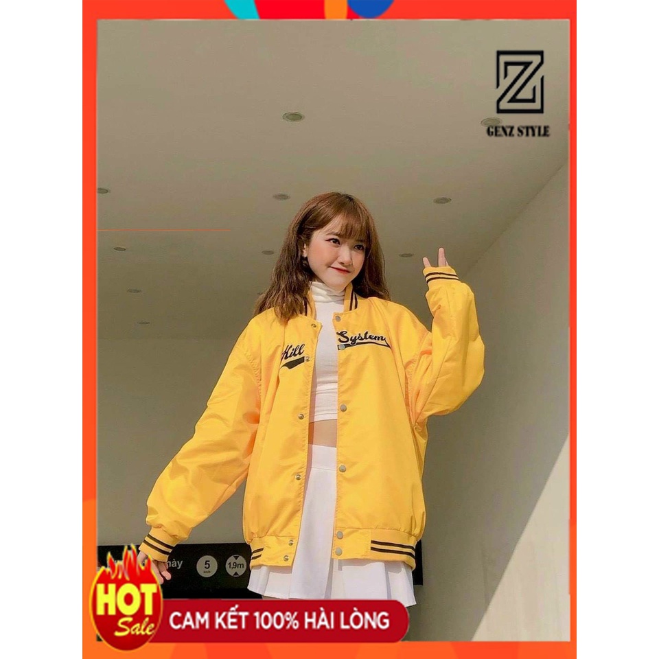 Áo Khoác Dù Unisex kiểu Bomber, Couple Nam Nữ đều đẹp , Áo khoác 2 Lớp Chống Nắng K011