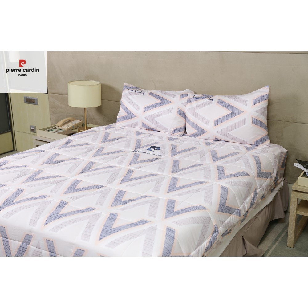 Bộ Drap Gối Chữ V Tencel Silky Pierre Cardin PCABDTF004