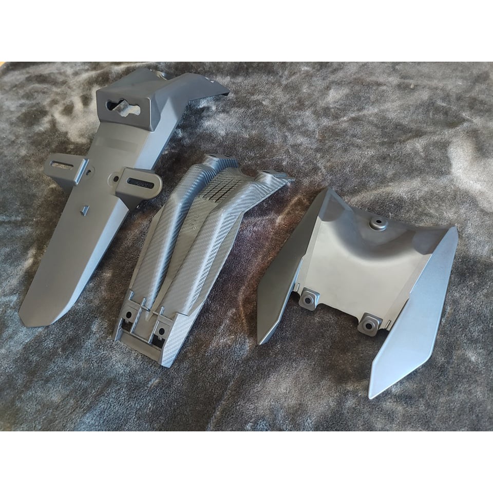 COMBO Dè Sau Chống Gãy 3 Miếng - Satria Fi, Raider Fi - Chính hãng Suzuki - ACR DOHC shop