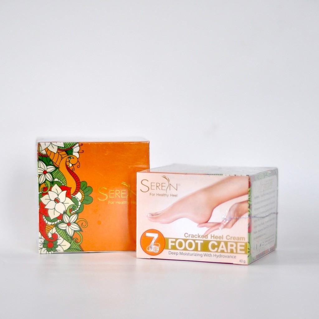 Kem Dưỡng Gót Chân, Trị Nứt Nẻ, Khô Bàn Chân SEREN Foot Care Craked Heel Cream 40g - Thái Lan