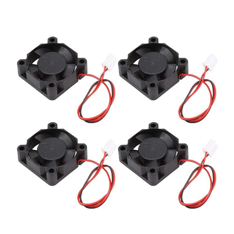 Set 4 cái quạt tản nhiệt điện áp 24V cho máy in 3D kích thước 30x10mm