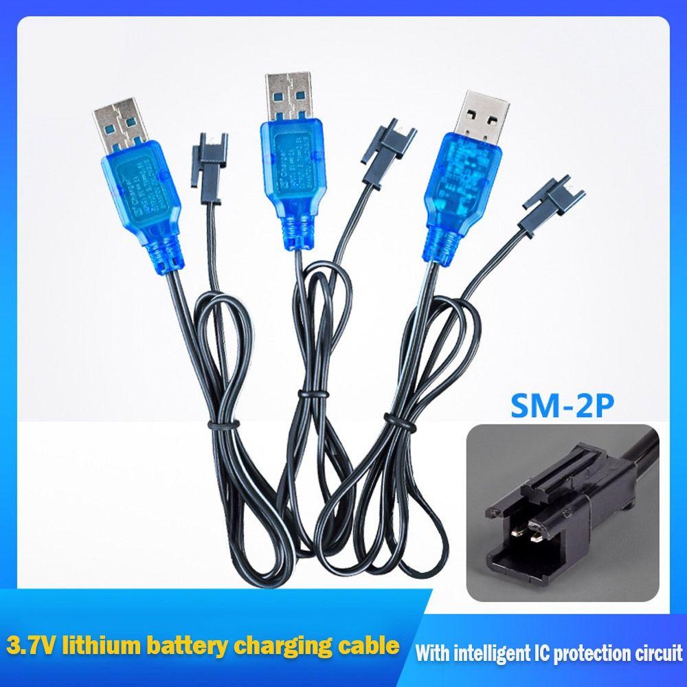 Dây Cáp Sạc USB 3.7V 400mA Có Đèn LED Báo Hiệu