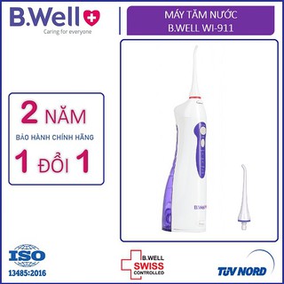 [BẢO HÀNH 2 NĂM] TĂM NƯỚC SX TẠI THỤY SĨ B-WELL WI-911 - HÀNG CHẤT LƯỢNG - LÀM SẠCH RĂNG HIỆU QUẢ