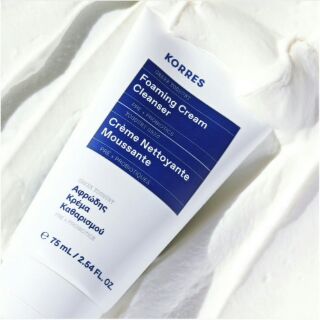 [20/75/150/400ml] Sữa rửa mặt Korres Greek Yoghurt Foaming Cream Cleanser